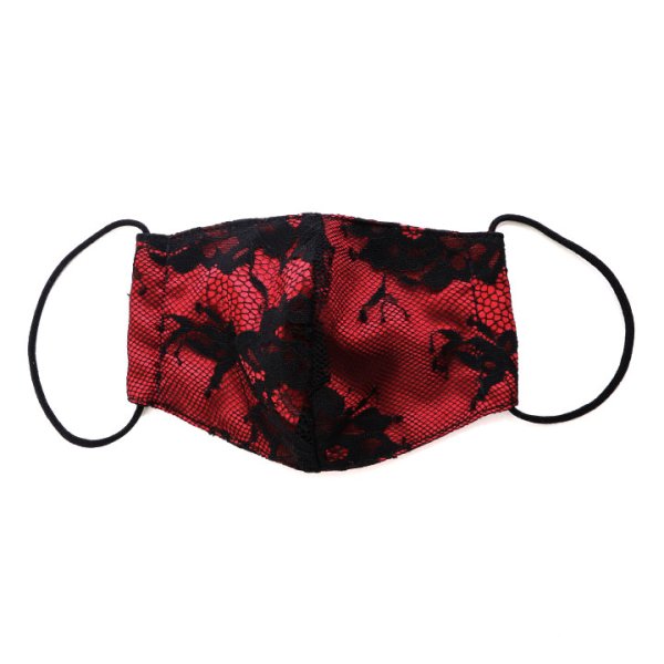 画像5: 【即日発送】レッドデビルレースマスク【ハロウィンコスプレ】[HC03-U] (5)