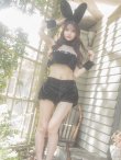 画像12: もこもこバニーコスプレ/アニマルコスプレセット【sugar nineハロウィン6点セット】【FREEサイズ/1カラー】[OF01] (12)