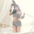 画像7: もこもこバニーコスプレ/アニマルコスプレセット【sugar nineハロウィン6点セット】【FREEサイズ/1カラー】[OF01] (7)