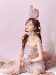 画像6: もこもこバニーコスプレ/アニマルコスプレセット【sugar nineハロウィンコスプレ6点セット】【FREEサイズ/4カラー】[YMT] (6)
