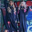 画像5: 【値下げ！】【即日発送】黒ギャングコスプレセット【ハロウィン2点セット】[YMT] (5)