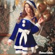 画像12: 【即日発送！】【sugar nine サンタコス 4点セット】【S-XLサイズ/6カラー】グリッターリボン2段フレアサンタコスプレ[YMT] (12)