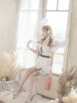 画像4: 【即日発送】天使/エンジェルコスプレセット【sugar nineハロウィン3点セット】【3サイズ/1カラー】(H524SB)【YMT】 (4)