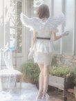 画像5: 【即日発送】天使/エンジェルコスプレセット【sugar nineハロウィン3点セット】【3サイズ/1カラー】(H524YN)【YMT】 (5)