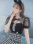 画像3: 【値下げ！】【即日発送】ブラックマウスコスプレ/ワンピースコスプレ【sugar nineハロウィン2点セット】【S-Lサイズ/1カラー】[YMT] (3)