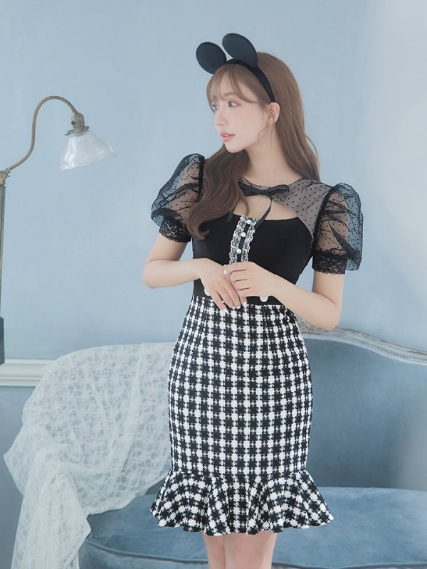 画像11: 【SALE!!】【即日発送】ブラックマウスコスプレ/ワンピースコスプレ【sugar nineハロウィン2点セット】【S-Lサイズ/1カラー】[OF01] (11)