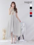 画像13: XS-Lサイズあり【Jessica/ジェシカ】ワンカラー/ バンテージ/ テールカット/ Aライン/ ワンピース/ マキシ丈/ キャバドレス【HC03】 (13)