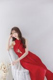 画像15: XS-Lサイズあり【Jessica/ジェシカ】ワンカラー/ バンテージ/ テールカット/ Aライン/ ワンピース/ マキシ丈/ キャバドレス【HC03】 (15)