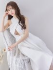 画像5: XS-Lサイズあり【Jessica/ジェシカ】ワンカラー/ バンテージ/ テールカット/ Aライン/ ワンピース/ マキシ丈/ キャバドレス【HC03】 (5)