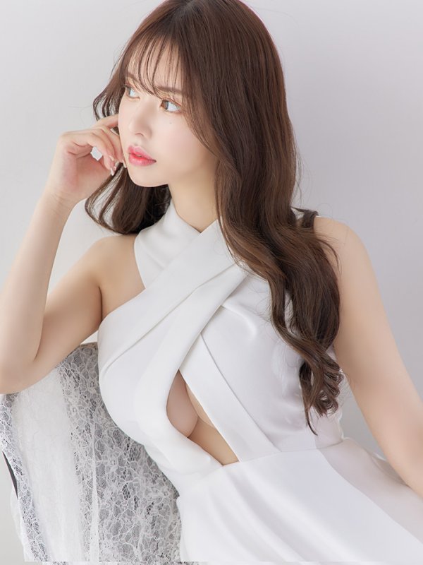 画像12: XS-Lサイズあり【Jessica/ジェシカ】ワンカラー/ バンテージ/ テールカット/ Aライン/ ワンピース/ マキシ丈/ キャバドレス【HC03】 (12)