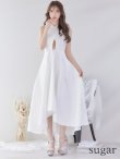 画像9: XS-Lサイズあり【Jessica/ジェシカ】ワンカラー/ バンテージ/ テールカット/ Aライン/ ワンピース/ マキシ丈/ キャバドレス【HC03】 (9)