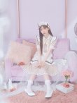画像8: 【値下げ！】【即日発送】【ハロウィン】緩苺ちゃん着用 クラシカルメイドコスプレ 【コスプレ4点セット】【S-Lサイズ/2カラー】[YMT (8)