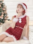 画像12: SALE!ミディアム丈/ ツイード/ ワンピースタイトサンタ【sugar nine サンタコス 5点セット】【XS-XLサイズ/3カラー】[YMT] (12)