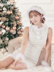 画像29: SALE!ミディアム丈/ ツイード/ ワンピースタイトサンタ【sugar nine サンタコス 5点セット】【XS-XLサイズ/3カラー】[YMT] (29)