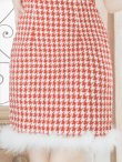 画像38: SALE!【サンタコス 4点セット】【XS-XLサイズ/2カラー】チェーンモチーフフロントジップタイトドレスサンタコスプレ[YMT] (38)