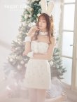 画像3: 【即日発送】もこもこバニービジューセットアップサンタ【sugar nine サンタコス 8点セット】【XS-Mサイズ/1カラー】[YMT] (3)