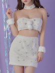 画像4: 【即日発送】もこもこバニービジューセットアップサンタ【sugar nine サンタコス 8点セット】【XS-Mサイズ/1カラー】[YMT] (4)