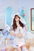 画像8: 【即日発送】【クリスマスコスプレ10点セット】【Malymoon/マリームーン】オーロラ白くまサンタ【フリーサイズ/1カラー】[HC03] (8)