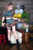 画像3: 【即日発送】レオパードメイド【マリームーン】【ハロウィンコスプレ9点セット】【フリーサイズ/1カラー】[OF04] (3)