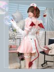 画像6: 【即日発送】デビルハーネスナース【マリームーン】【ハロウィンコスプレ9点セット】【フリーサイズ/2カラー】[OF04] (6)