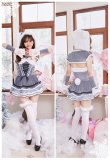 画像3: 【即日発送】【クリスマスコスプレ8点セット】【Malymoon/マリームーン】リブ&ベアサンタ【フリーサイズ/2カラー】[YMT] (3)