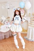 ブルー　モデル身長：162cm　着用サイズ：Fサイズ