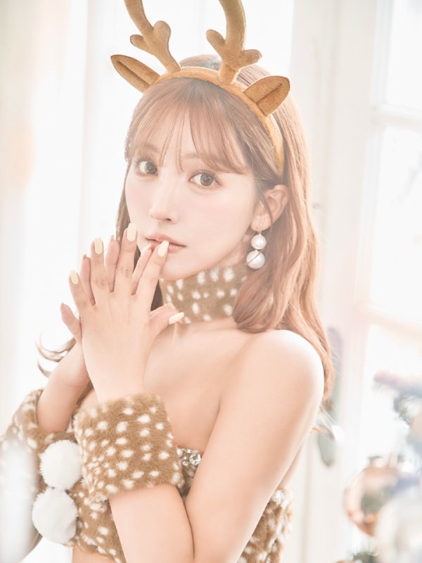 画像8: 【即日発送！】【サンタコス 7点セット】【フリーサイズ/1カラー】モコモコトナカイコスプレ[YMT] (8)