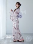 画像3: 【浴衣セール】ロマンティックピオニー浴衣 OBI-g-500-kj-8-GY / HIMO-900-yn-4-GYxGY / HEKO-800-sb-5-WH / YA-73-kn-GY / GETA-01-kj-3-IV/ [YMT] (3)
