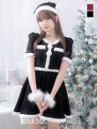 画像23: 【即日発送！】【サンタコス 5点セット】【XS-Lサイズ/2カラー】ラメツイードセットアップサンタ[YMT] (23)