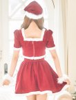 画像28: 【即日発送！】【サンタコス 5点セット】【XS-Lサイズ/2カラー】ラメツイードセットアップサンタ[YMT] (28)