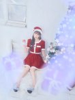 画像29: 【即日発送！】【サンタコス 5点セット】【XS-Lサイズ/2カラー】ラメツイードセットアップサンタ[YMT] (29)