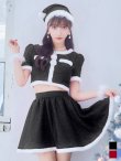 画像6: 【即日発送！】【サンタコス 5点セット】【XS-Lサイズ/2カラー】ラメツイードセットアップサンタ[YMT] (6)