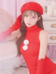 画像11: 【即日発送!】【サンタコス 4点セット】【S-Lサイズ/1カラー】ワンピースドレスサンタ[YMT] (11)