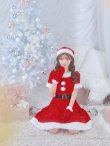 画像9: 【即日発送！】【サンタコス 5点セット】【S-Lサイズ/2カラー】シンプルフレアサンタ[YMT] (9)
