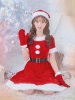 画像15: 【即日発送！】【サンタコス 5点セット】【S-Lサイズ/2カラー】シンプルフレアサンタ[YMT] (15)
