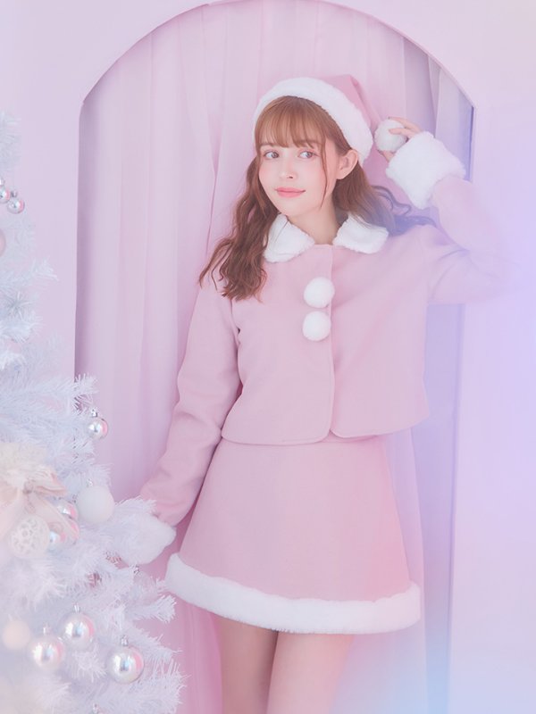 画像5: SALE!【サンタコス 4点セット】【S-Mサイズ/2カラー】ジャケットセットアップサンタ[YMT] (5)