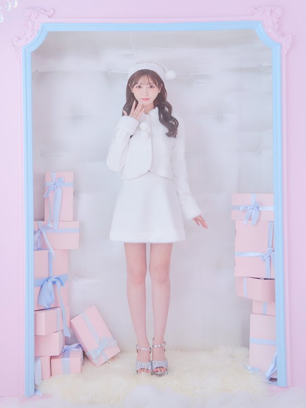 画像10: SALE!【サンタコス 4点セット】【S-Mサイズ/2カラー】ジャケットセットアップサンタ[YMT] (10)