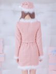画像16: SALE!【サンタコス 3点セット】【XS-Lサイズ/2カラー】ロングスリーブツイードサンタコスプレ[YMT] (16)