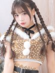 画像17: 【即日発送！】【サンタコス 6点セット】【S-Lサイズ/1カラー】セットアップフレアサンタ[YMT] (17)