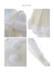 画像19: 【即日発送】【サンタコス 3点セット】【XS-XLサイズ/1カラー】オフショルダーシアーチュールフレアサンタコスプレ[YMT] (19)
