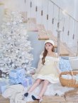 画像13: 【即日発送】【サンタコス 3点セット】【XS-XLサイズ/1カラー】オフショルダーシアーチュールフレアサンタコスプレ[YMT] (13)