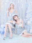 画像5: 【即日発送】【サンタコス4点/5点セット】【XS-Lサイズ】ツイードサンタ[YMT] (5)