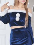 画像35: 【即日発送】【サンタコス 4点セット】【S-Lサイズ/2カラー】オフショルダーセットアップサンタコスプレ[OF01] (35)