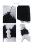 画像18: 【即日発送】【サンタコス 7点セット】【XS-Mサイズ/2カラー】バニーセットアップシャギーコスプレ[YMT] (18)