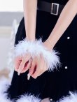 画像16: 【即日発送】【サンタコス 5点セット】【S-Mサイズ/2カラー】ベロアパールビジューサンタコスプレ[YMT] (16)