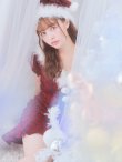 画像29: SALE!【サンタコス 5点セット】【S-XLサイズ/1カラー】マーメイドチェックサンタコスプレ[YMT] (29)