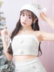 画像11: SALE!【サンタコス 5点セット】【XS-Lサイズ/1カラー】ジャケット付きツイードセットアップサンタ[YMT] (11)