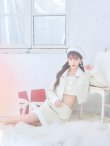 画像9: SALE!【サンタコス 5点セット】【XS-Lサイズ/1カラー】ジャケット付きツイードセットアップサンタ[YMT] (9)