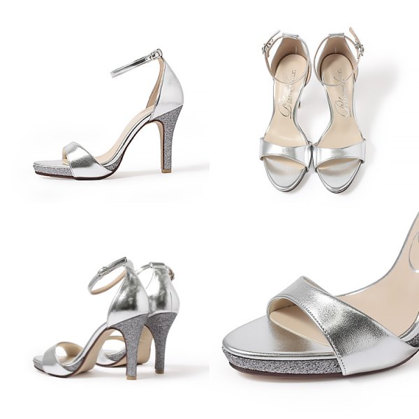 画像8: 【COMEX】 3color/ 9cmヒール/ ストラップ/ オープントゥ/ ハイヒール/ ピンヒール/ プラチナドゥ/ パンプス[OF02] (8)