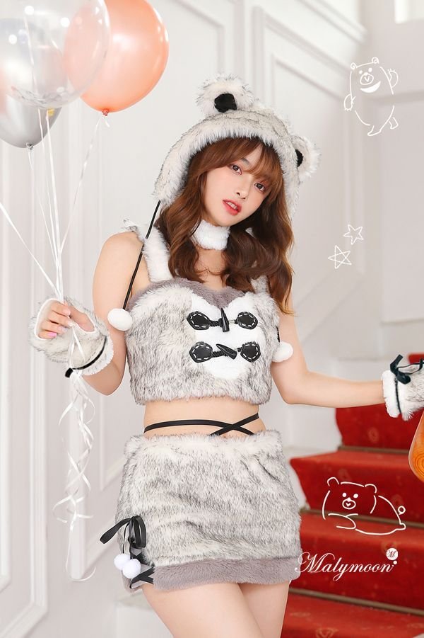 画像9: 【即日発送】ホワイトベアコス《ハロウィンコスプレ6点セット》【Malymoon/マリームーン】[HC03] [8853ML] (9)